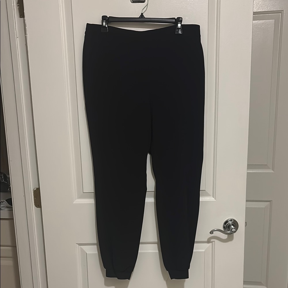 Express Black Tapered Pantsuit